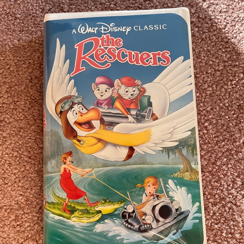 Walt Disneys Black Diamond VHS The Rescuers Movie